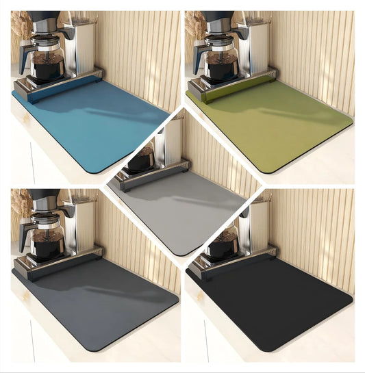 Coffee Mat Draining Mat Kitchen