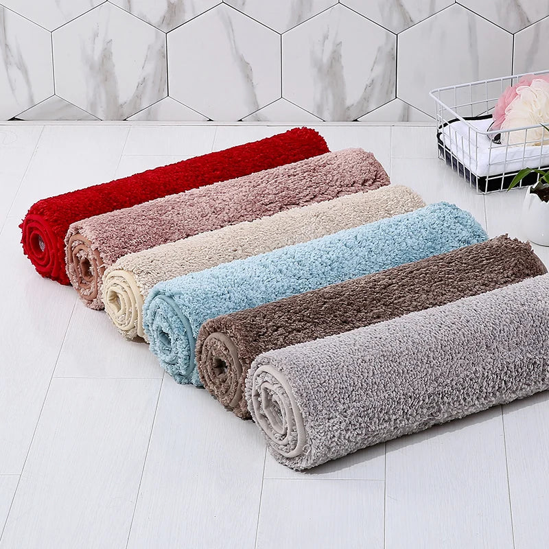 Kitchen Soft Comfortable Thick Plush Floor Mat