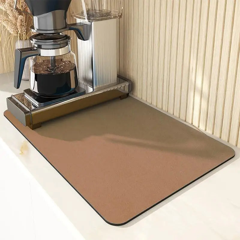 Coffee Mat Draining Mat Kitchen